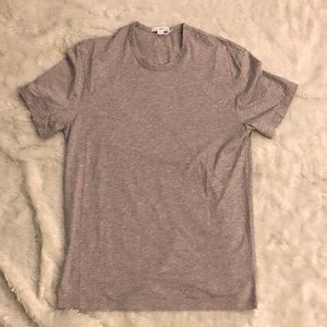 JAMES PERSE COTTON CASHMERE CLEAN JERSEY TEE